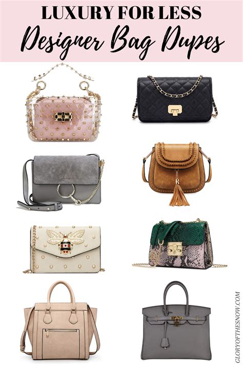 designer bag dupe